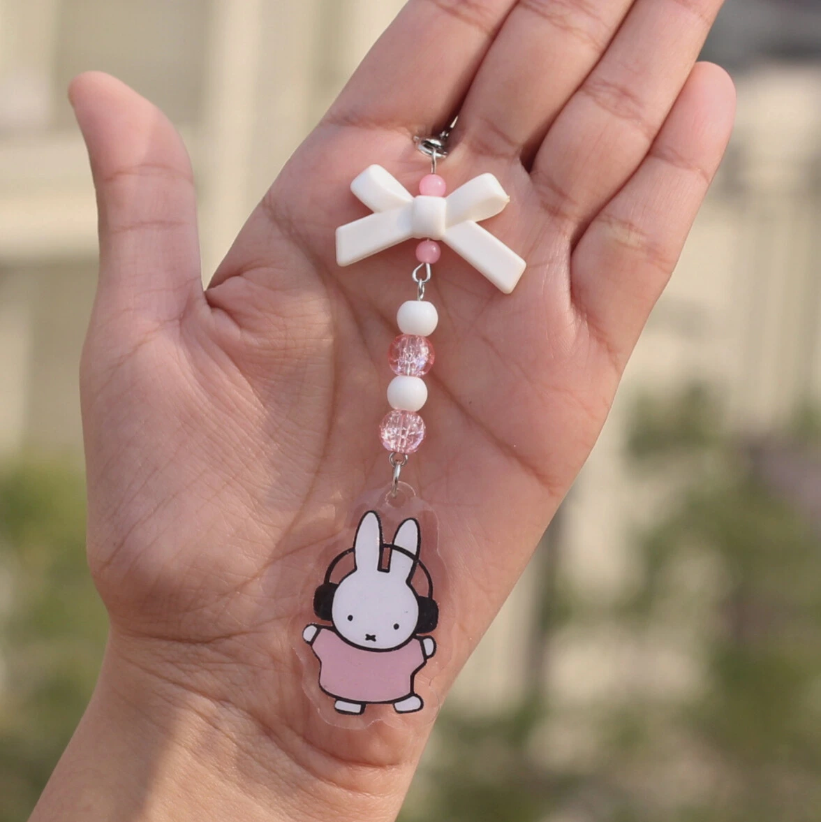 Adorable Miffy Acrylic Phone Charm -9