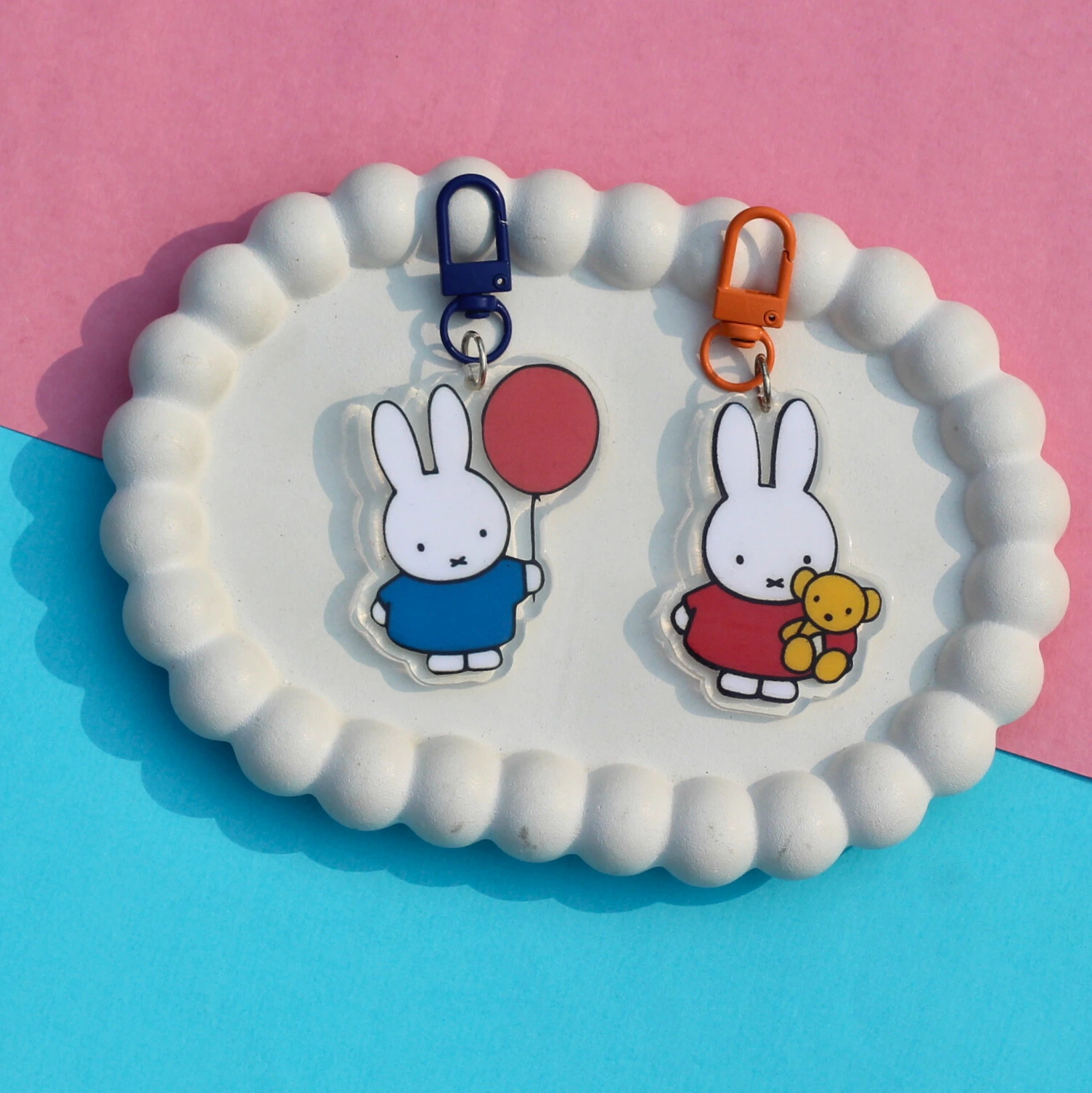 Cute Miffy Acrylic Keychain -5