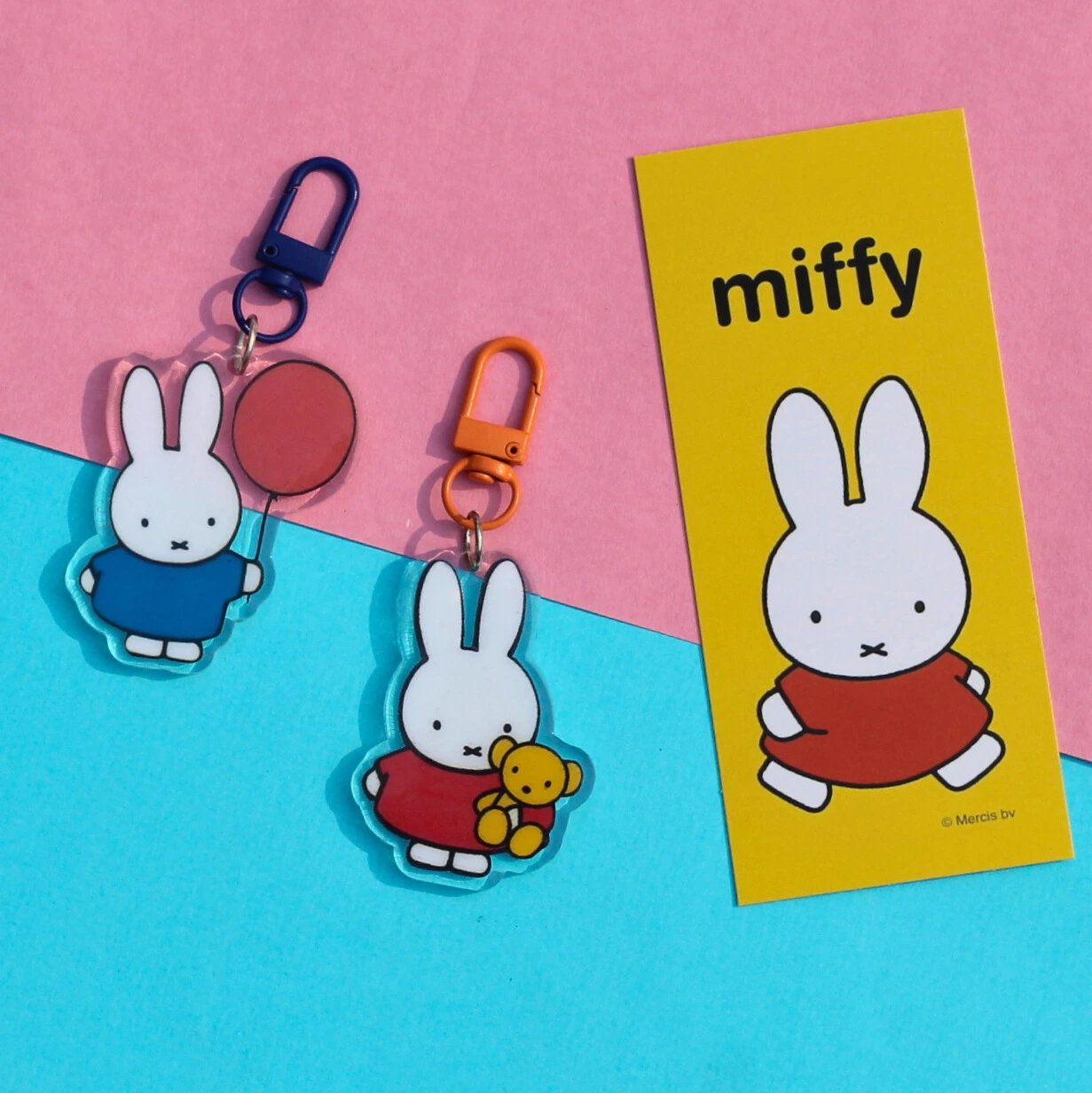 Cute Miffy Acrylic Keychain -1
