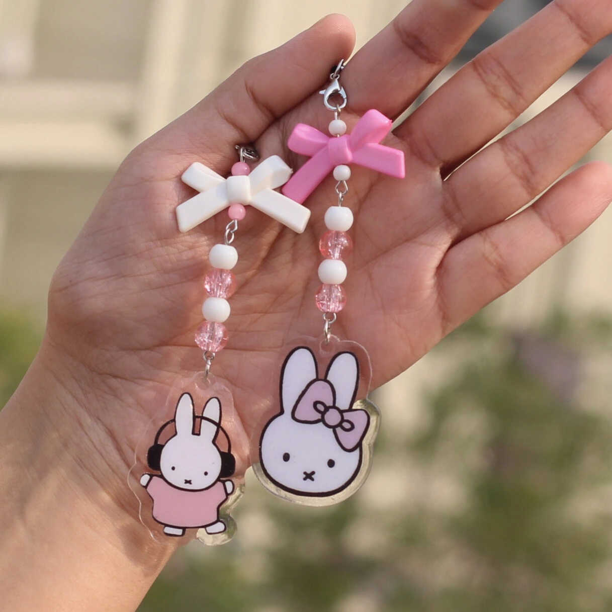 Adorable Miffy Acrylic Phone Charm -10