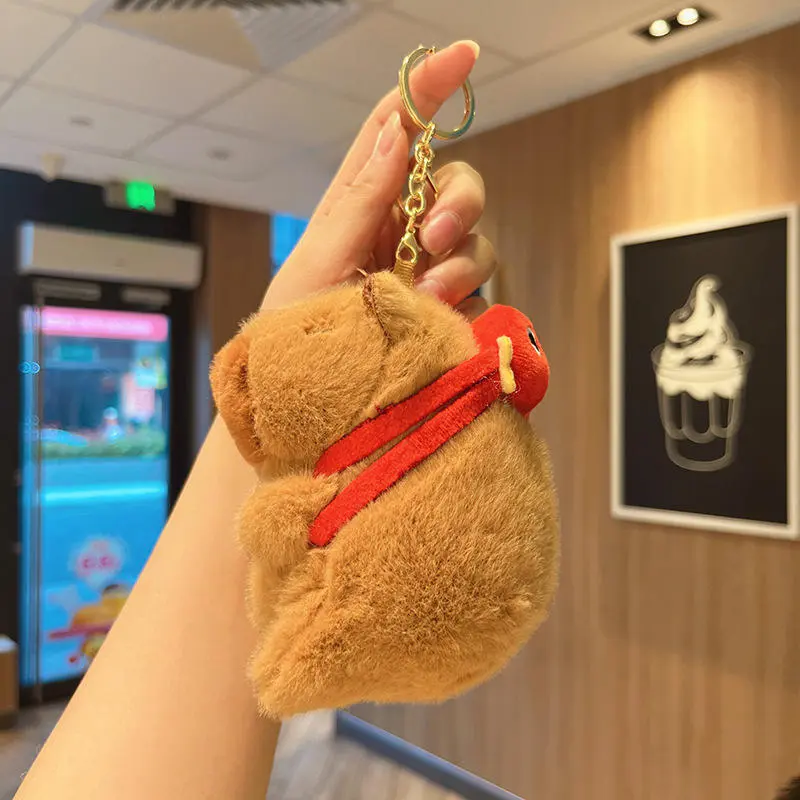 Capybara Chinese Festival Edition Plush Keychains -18