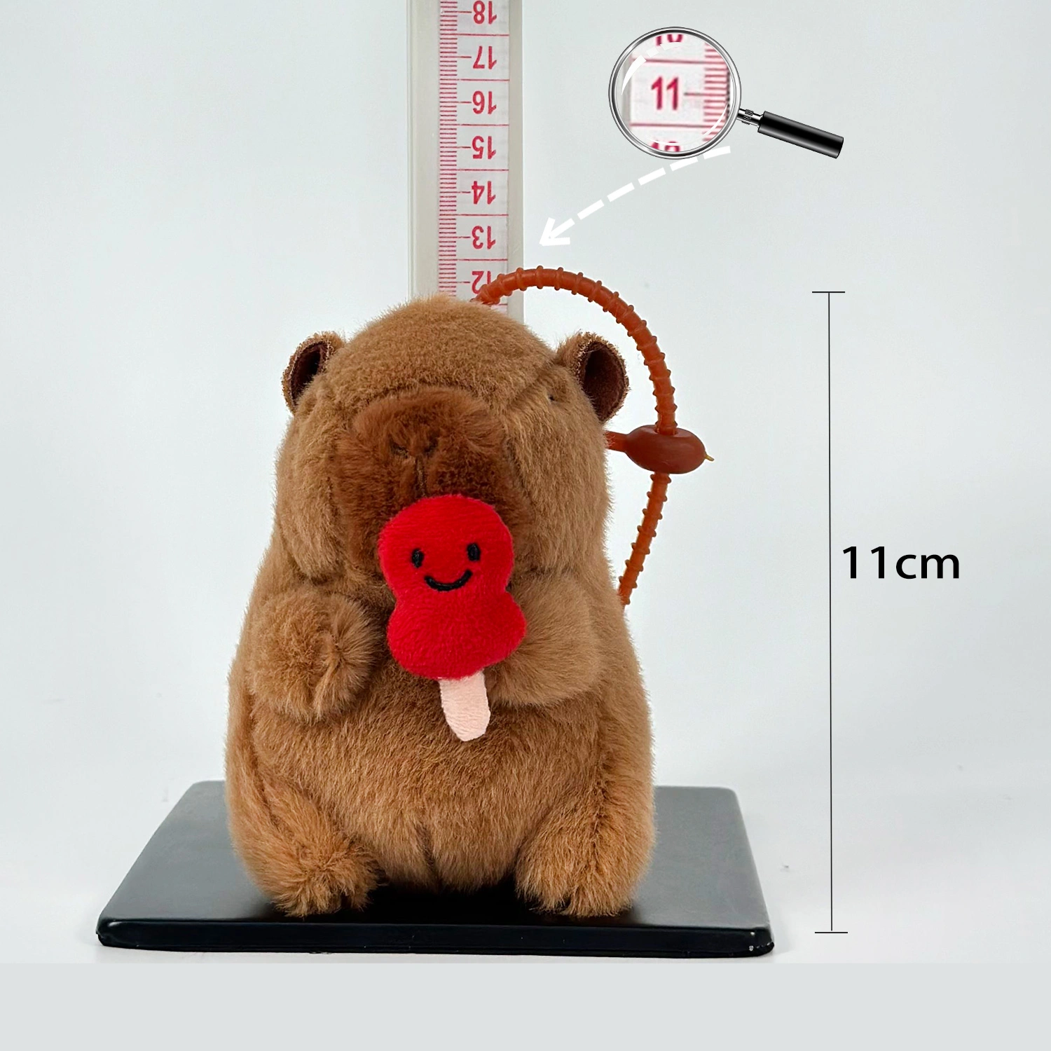 Capybara Chinese Festival Edition Plush Keychains -4