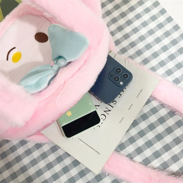 Soft Sanrio Plush Shoulder Bag -2