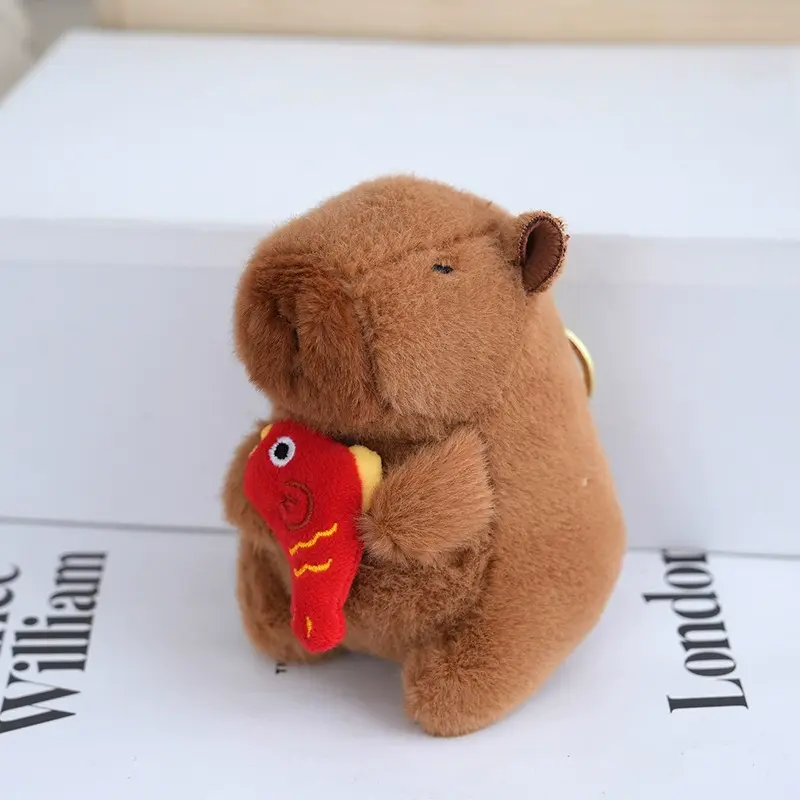 Capybara Chinese Festival Edition Plush Keychains -9