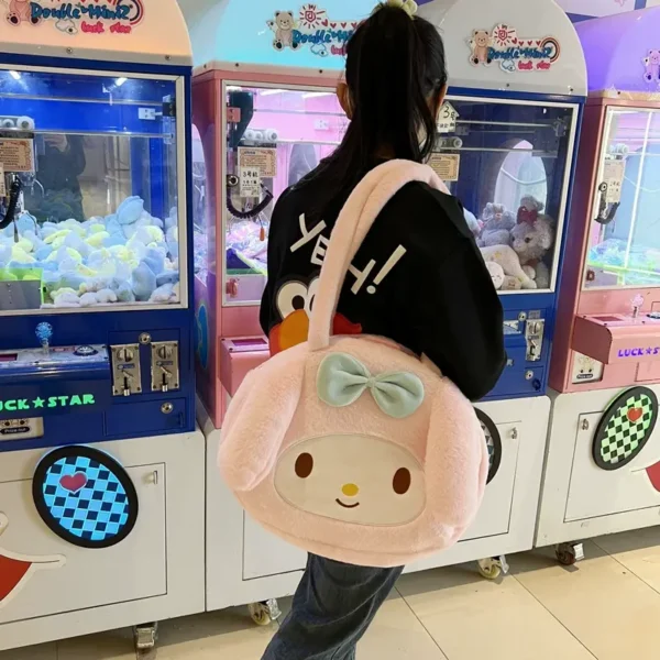 Soft Sanrio Plush Shoulder Bag -8