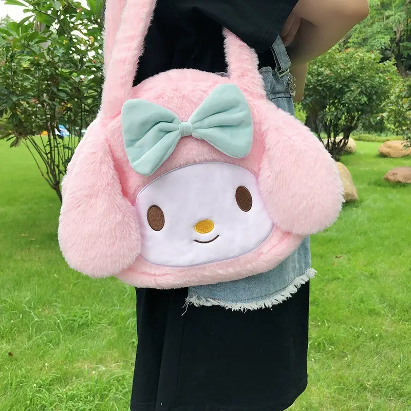 Soft Sanrio Plush Shoulder Bag -9