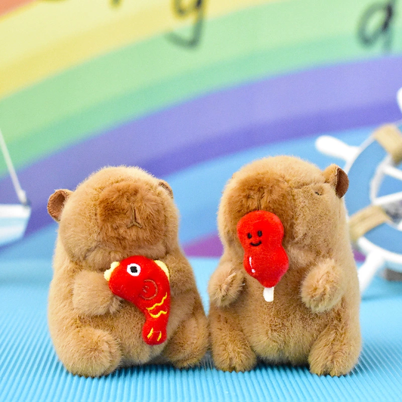 Capybara Chinese Festival Edition Plush Keychains -15