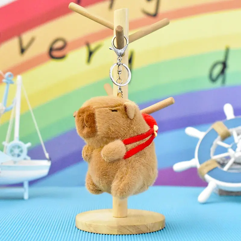 Capybara Chinese Festival Edition Plush Keychains -17
