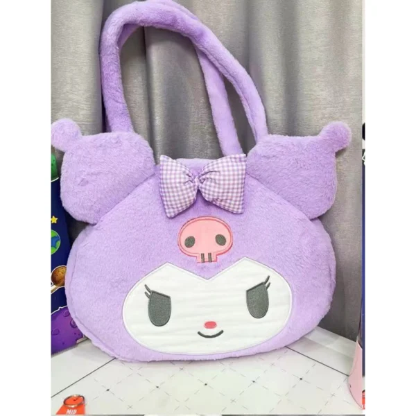 Soft Sanrio Plush Shoulder Bag -3