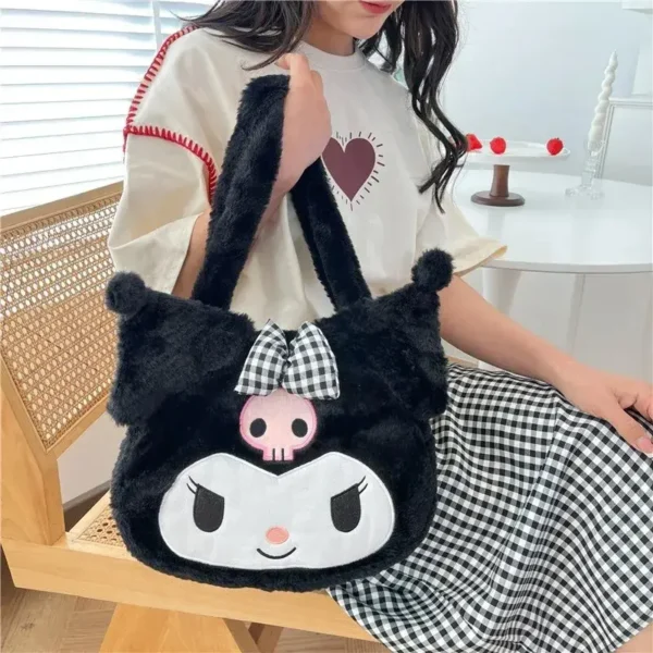 Soft Sanrio Plush Shoulder Bag -11