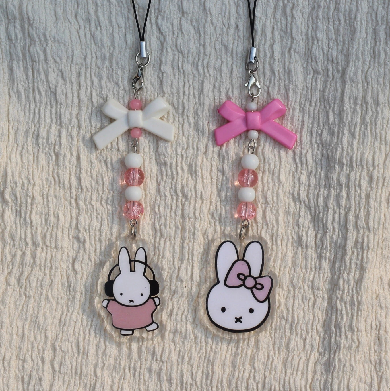 Adorable Miffy Acrylic Phone Charm -7