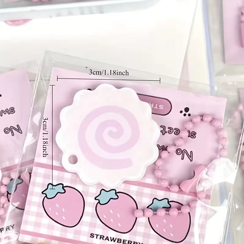 Narutomaki Kawaii Fish Cake Keychain -8
