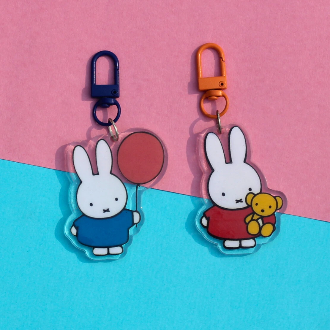 Cute Miffy Acrylic Keychain -4