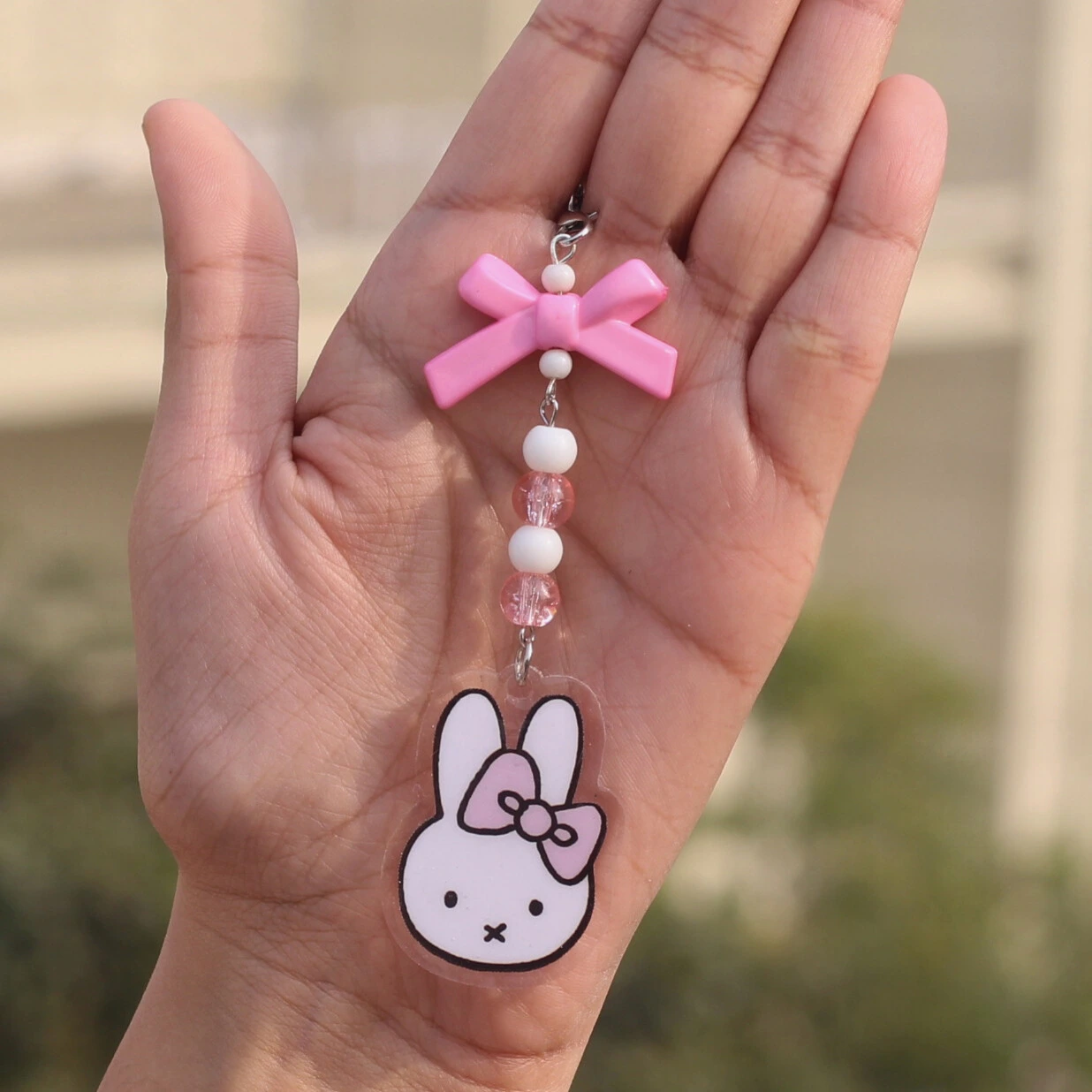Adorable Miffy Acrylic Phone Charm -8