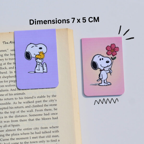 Snoopy Magnetic Bookmark-8