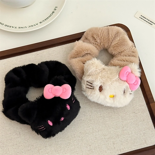 Hello Kitty Cozy Plush Scrunchie -1 Hello Kitty Cozy Plush Scrunchie -1
