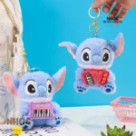Stitch Music Series Plush Keychain -4