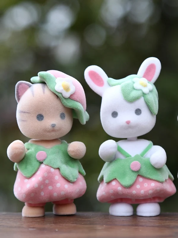 Sylvanian Families Strawberry Cosplay Figures -13