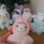 Sanrio Elf Bunny Series Plush Doll Keychain -17