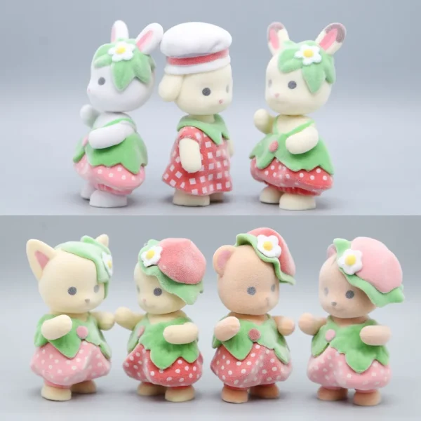 Sylvanian Families Strawberry Cosplay Figures -5