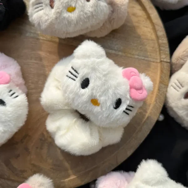 Hello Kitty Cozy Plush Scrunchie -4