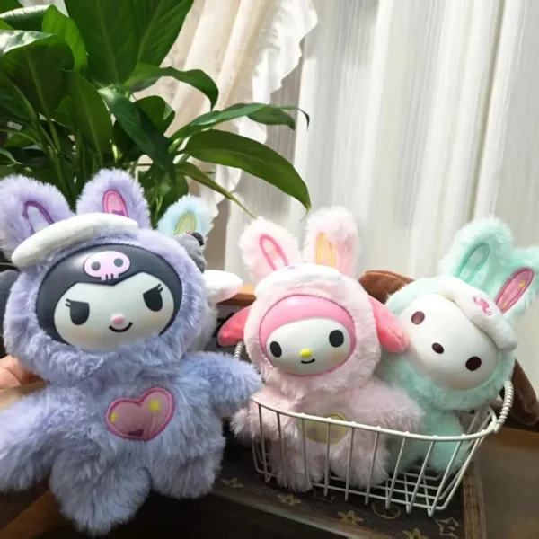 Sanrio Elf Bunny Series Plush Doll Keychain -11