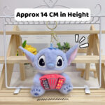 Stitch Music Series Plush Keychain -12
