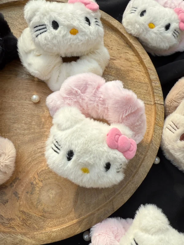 Hello Kitty Cozy Plush Scrunchie -3