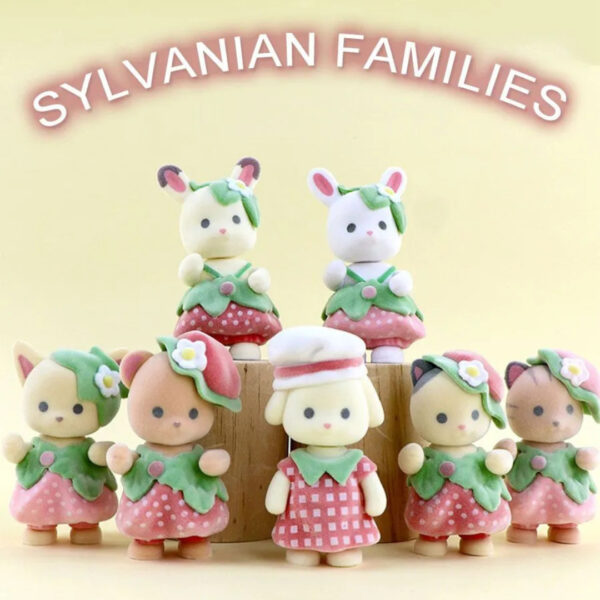 Sylvanian Families Strawberry Cosplay Figures -2