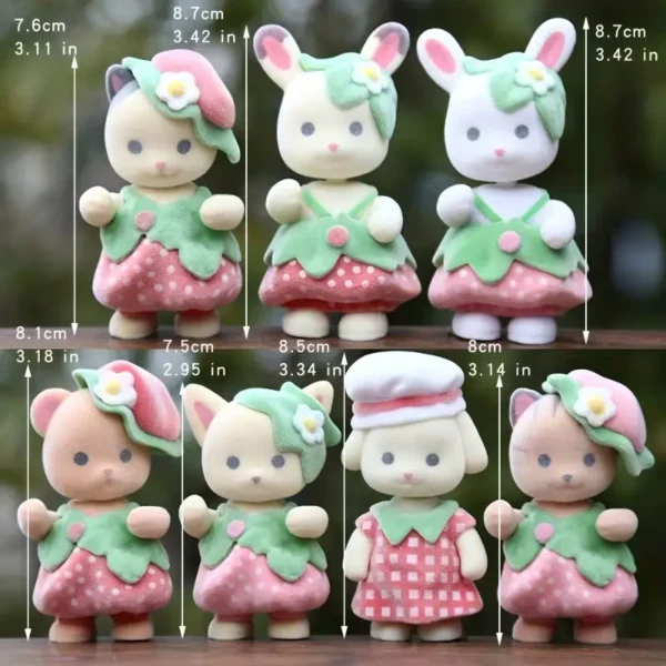 Sylvanian Families Strawberry Cosplay Figures -16