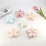 Aesthetic Pastel Lilly Flower Hair Claw-7