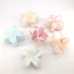 Aesthetic Pastel Lilly Flower Hair Claw-6