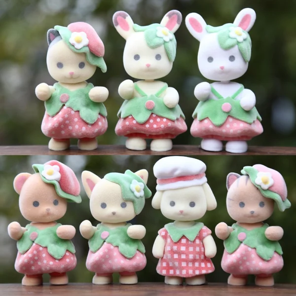 Sylvanian Families Strawberry Cosplay Figures -10