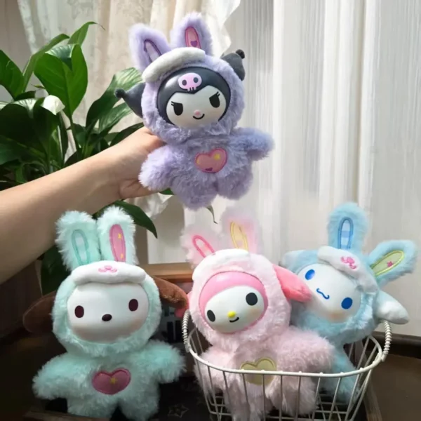 Sanrio Elf Bunny Series Plush Doll Keychain -12