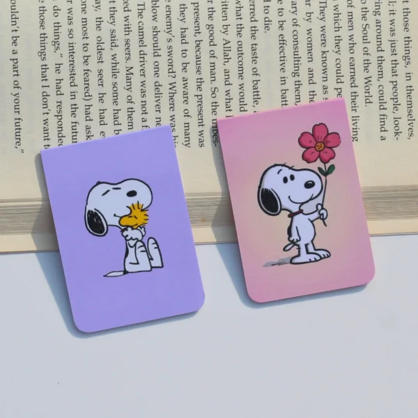 Snoopy Magnetic Bookmark-4