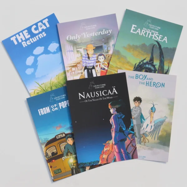 Studio Ghibli Animated Movie Posters Set -3