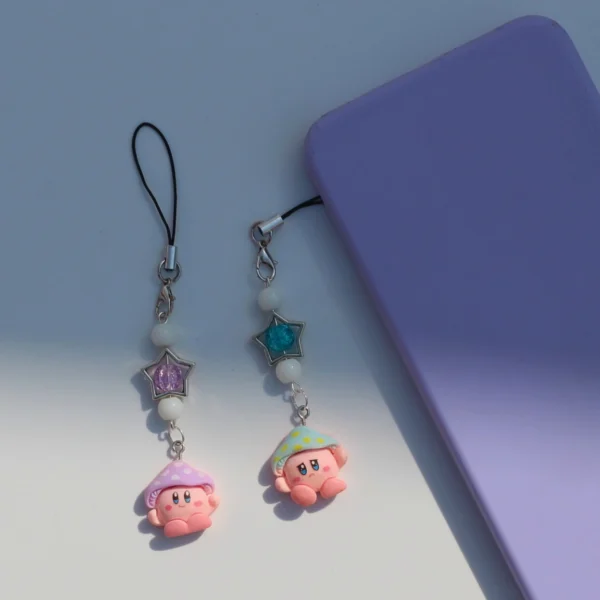 Kirby Star Phone Charm -1