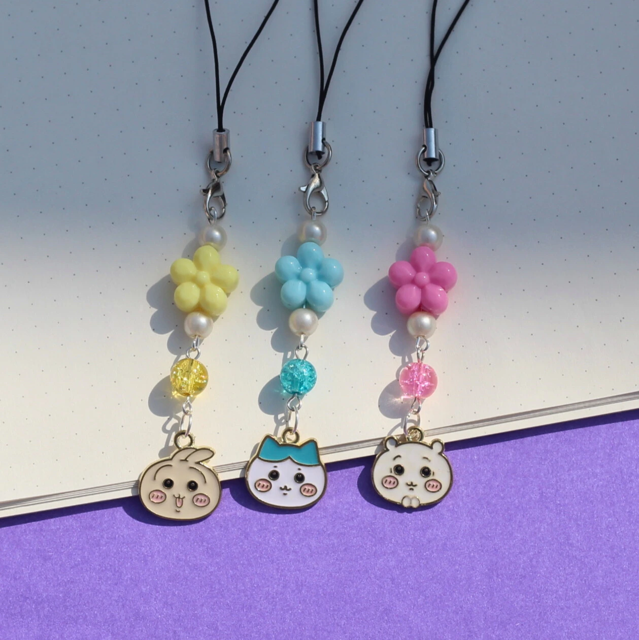 Cute Chiikawa Enamel Phone Charms -1 Cute Chiikawa Enamel Phone Charms -1