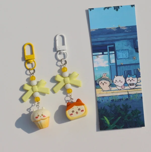 Chiikawa Food Theme Charm Keychain -7