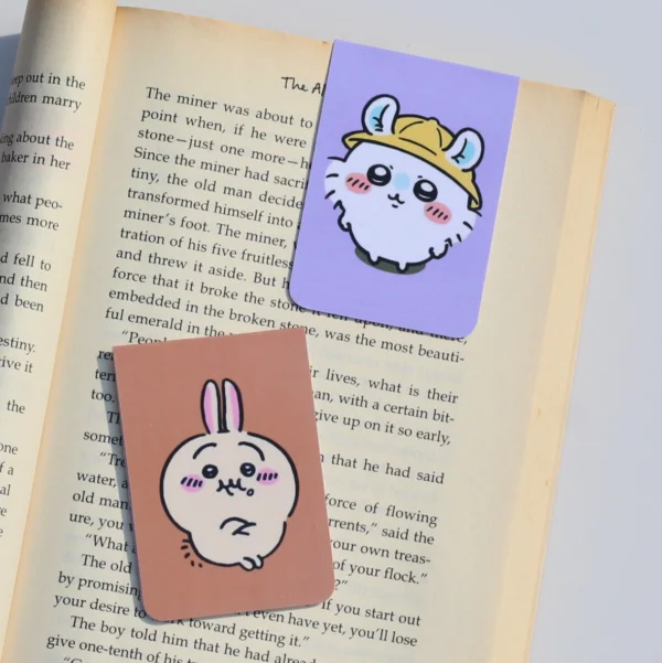 Chiikawa Themed Magnetic Bookmark-4