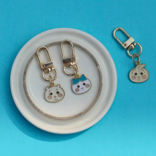Chiikawa Enamel Key Charms -4