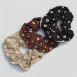 Aesthetic Floral Theme Scrunchie Combo -2