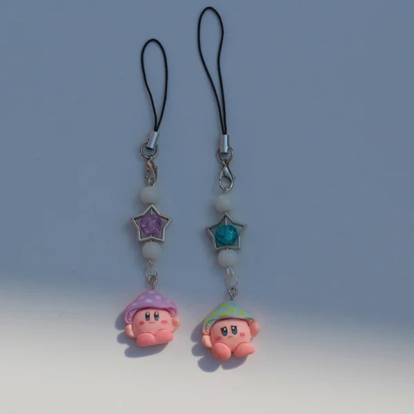 Kirby Star Phone Charm -2
