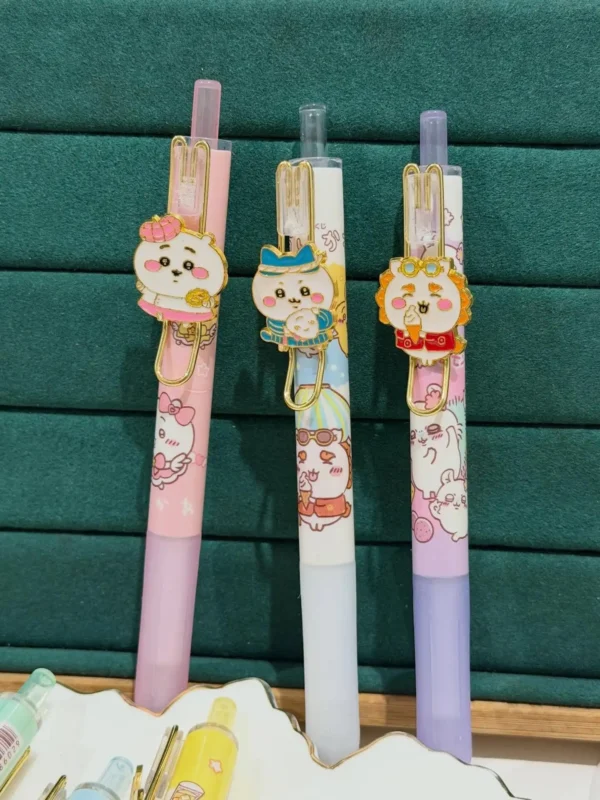 Chiikawa Enamel Charm Pen Set -10
