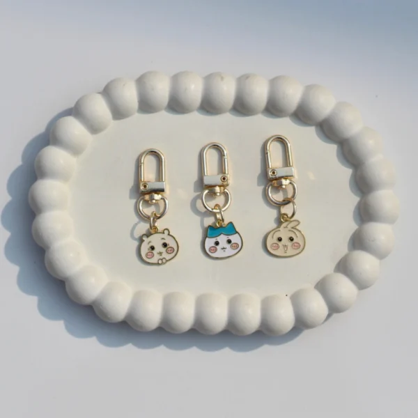 Chiikawa Enamel Key Charms -6
