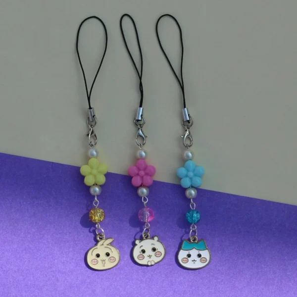 Cute Chiikawa Enamel Phone Charms -2