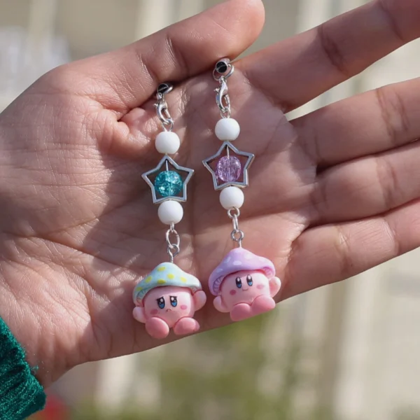 Kirby Star Phone Charm -4