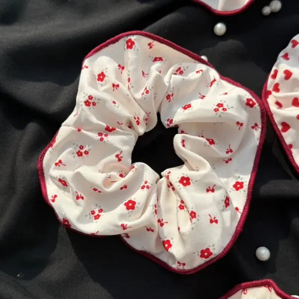 Coquette Dreams Scrunchie Duo -5