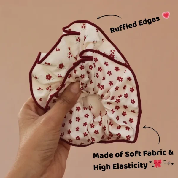 Coquette Dreams Scrunchie Duo -9