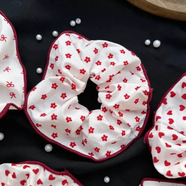 Coquette Dreams Scrunchie Duo -8